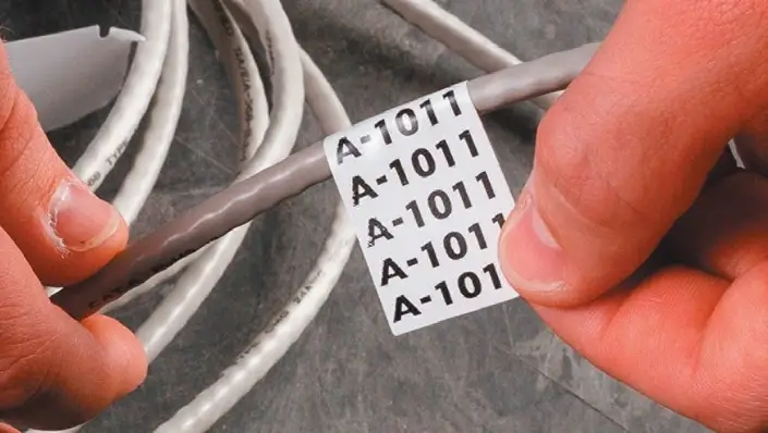 Wrap-around Cable Labels