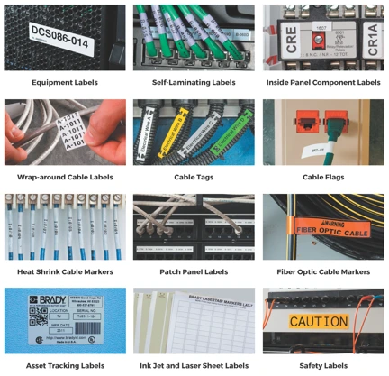 Telecom, IT, Electrical and Data Center Identification