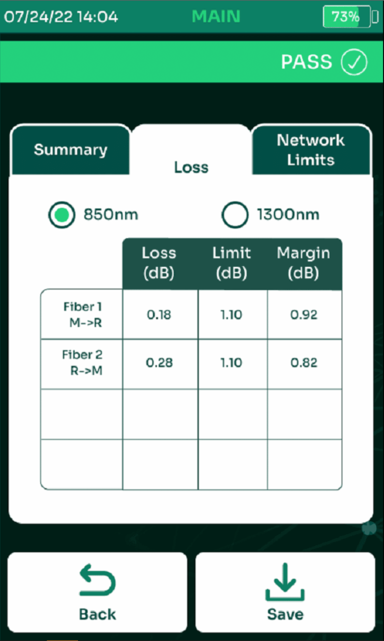 Multimode-Autotest-Loss-850nm