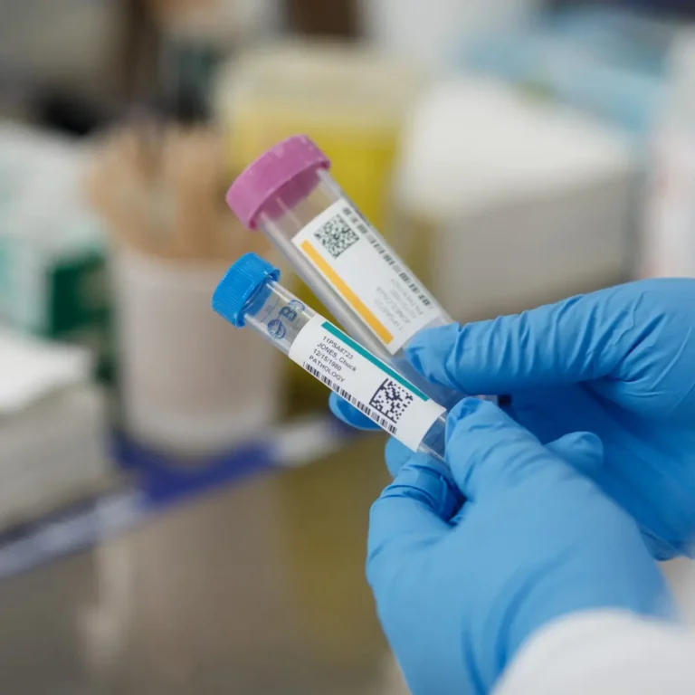 Colored Test Tube Labels